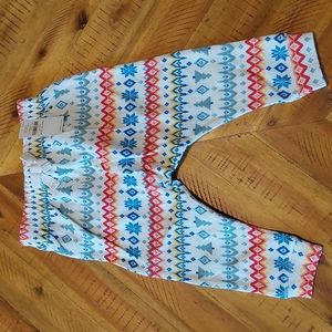 NWT Fair Isle Pull-on Pants 12-18 months